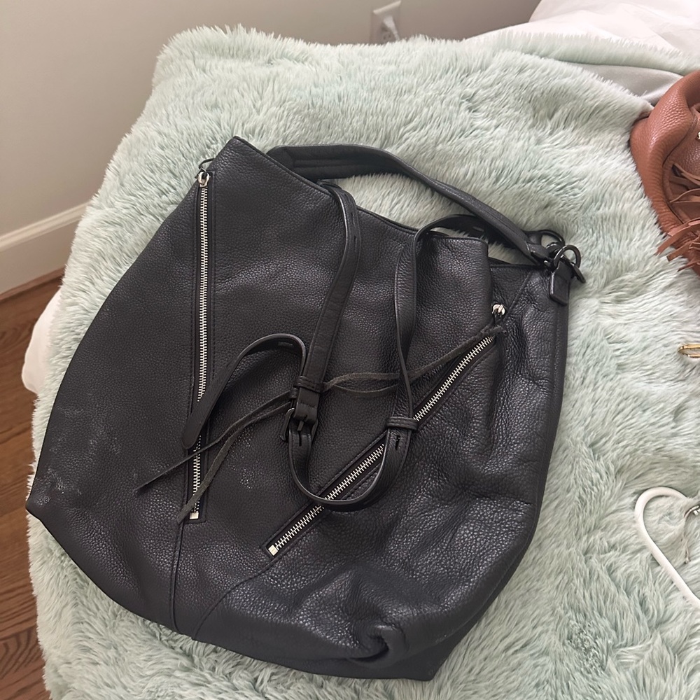 Rebecca Minkoff Hobo Bag in black leather